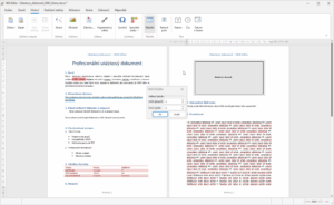 HERI Editor - vložení tabulky